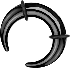 1-18PCS Acrylic Pincher Tapers Stretching Kit 00G 0G 2G 4G 6G 8G 10G 12G 14G C Shaped Buffalo Horseshoe Stretcher Expander Ear Nose Septum Stretching Kit