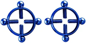 2Pcs Round Non-Piercing Nipple Rings Stainless Steel Fake Nipple Rings Shield Barbell Ring Nipple Jewelry Summer Beach Body Jewelry for Women