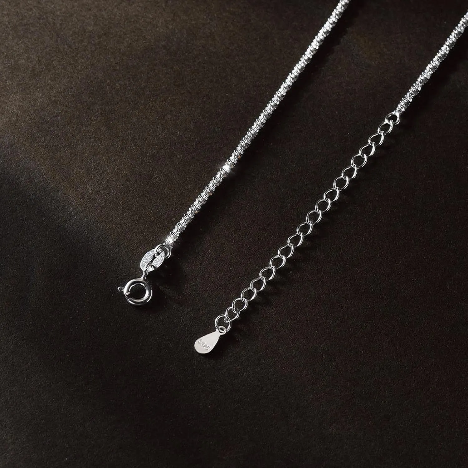 925 Sterling Silver Sparkling Ankle Bracelets for Women Waterproof Dainty Gold Adjustable Charm Anklets Simple Glitter Summer Beach Link Chain Anklets Jewelry Graduation Gifts for Her Mom