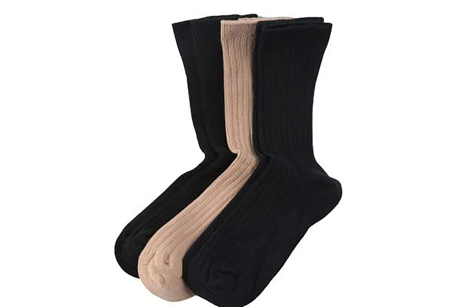 Big Boys & Girls (Unisex) Classic Dress Uniform Ribbed Crew Socks