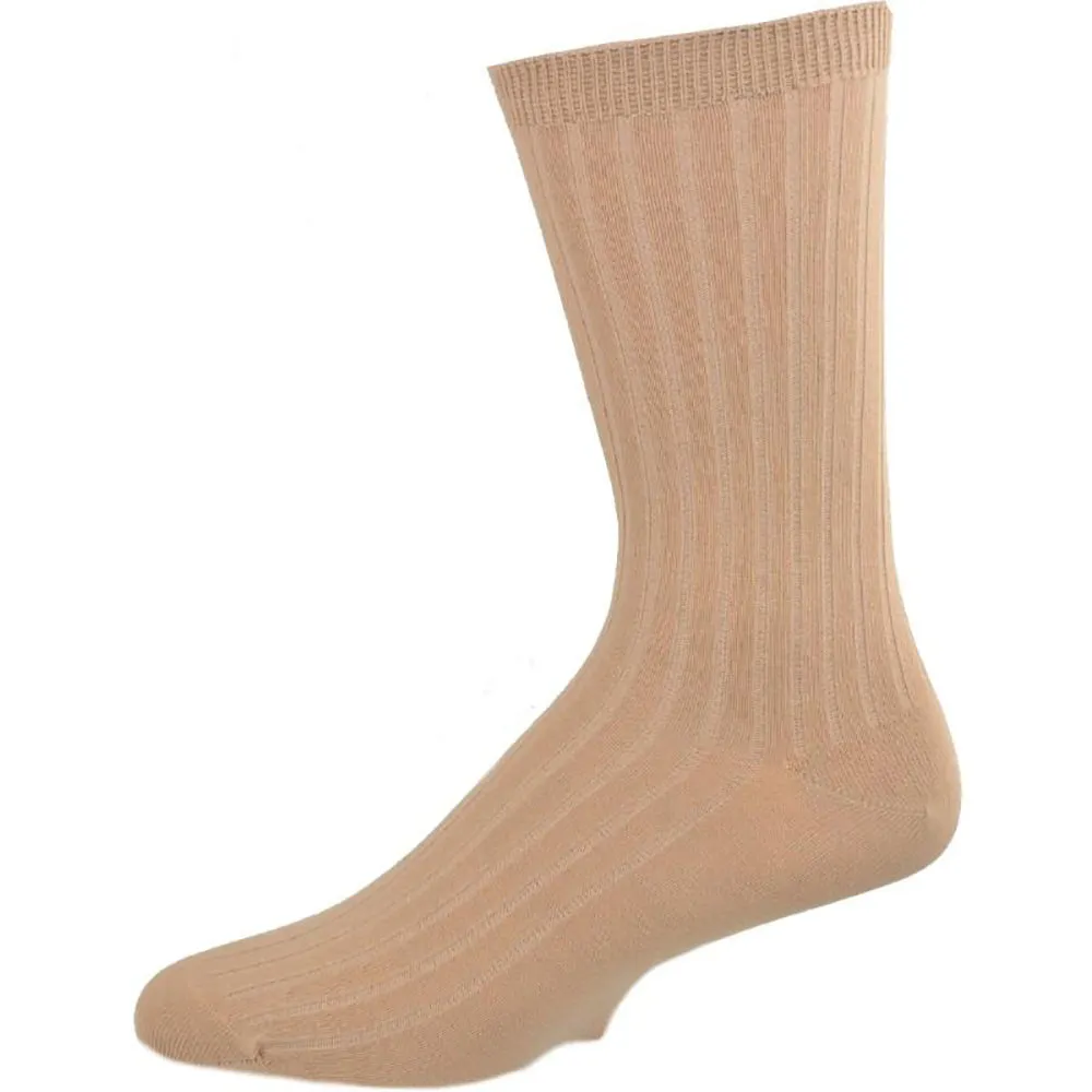 Big Boys & Girls (Unisex) Classic Dress Uniform Ribbed Crew Socks