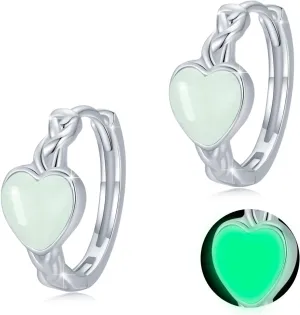 Celtic Earrings 925 Sterling Silver Celtic Heart Hoop Earrings Small Huggie Hoop Earrings Jewelry Gifts for Women