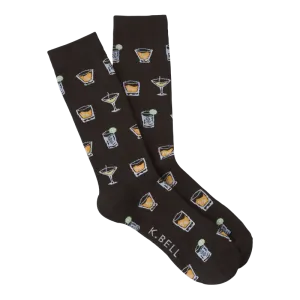 Cocktails Men's Crew Socks
