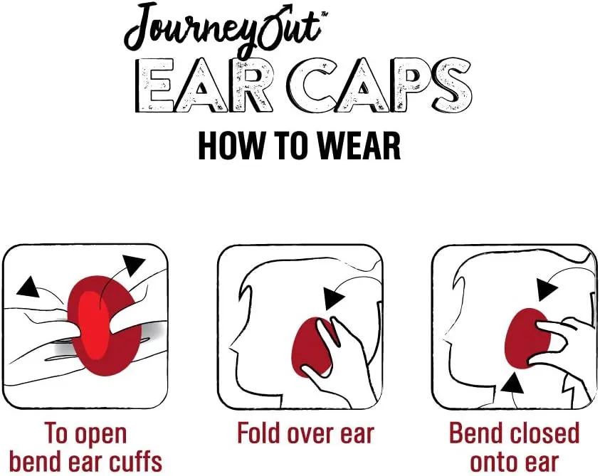 EarCaps Fleece Bandless Ear Warmers/Ear Muffs For Men & Women