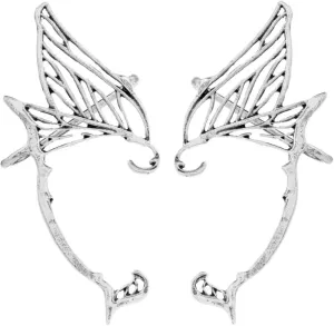 Elf Ear Cuffs for Women Non Piercing Fairy Cuff Earrings Elven Ear Clips Wraps for Women Cosplay Halloween Costume Decor for Womens