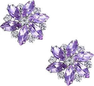 Flyonce Shoe Clips Rhinestone Crystal Shoes Buckle for Women,Decoration Charms for Dress Hat
