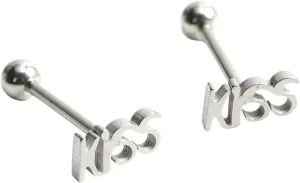 New 2025 Unisex 1Pc Stainless Steel Sexy Punk Tongue Piercing Finger Kiss Rings Unisex Body Barbell Decoration Jewelry Luxury With You Accessories Trendy Best For Gift For Women And Men