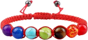 New 2026 Unisex Stainles Stell 7 Yoga Prayer Beaded Bracelet Natural Stones Balance Beads Adjustable Bangle Jewelry Gift For Women Fashion Trendy Accessories Creative For Women And Men