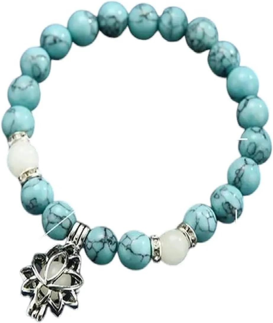 New For Trendy 2025 Natural Stone Bracelet Yoga Luminous Glow In The Dark Bracelet Charm Beads Bracelet For Men Women Prayer Buddhism Jewelry Fashion Accessories Creative Gift