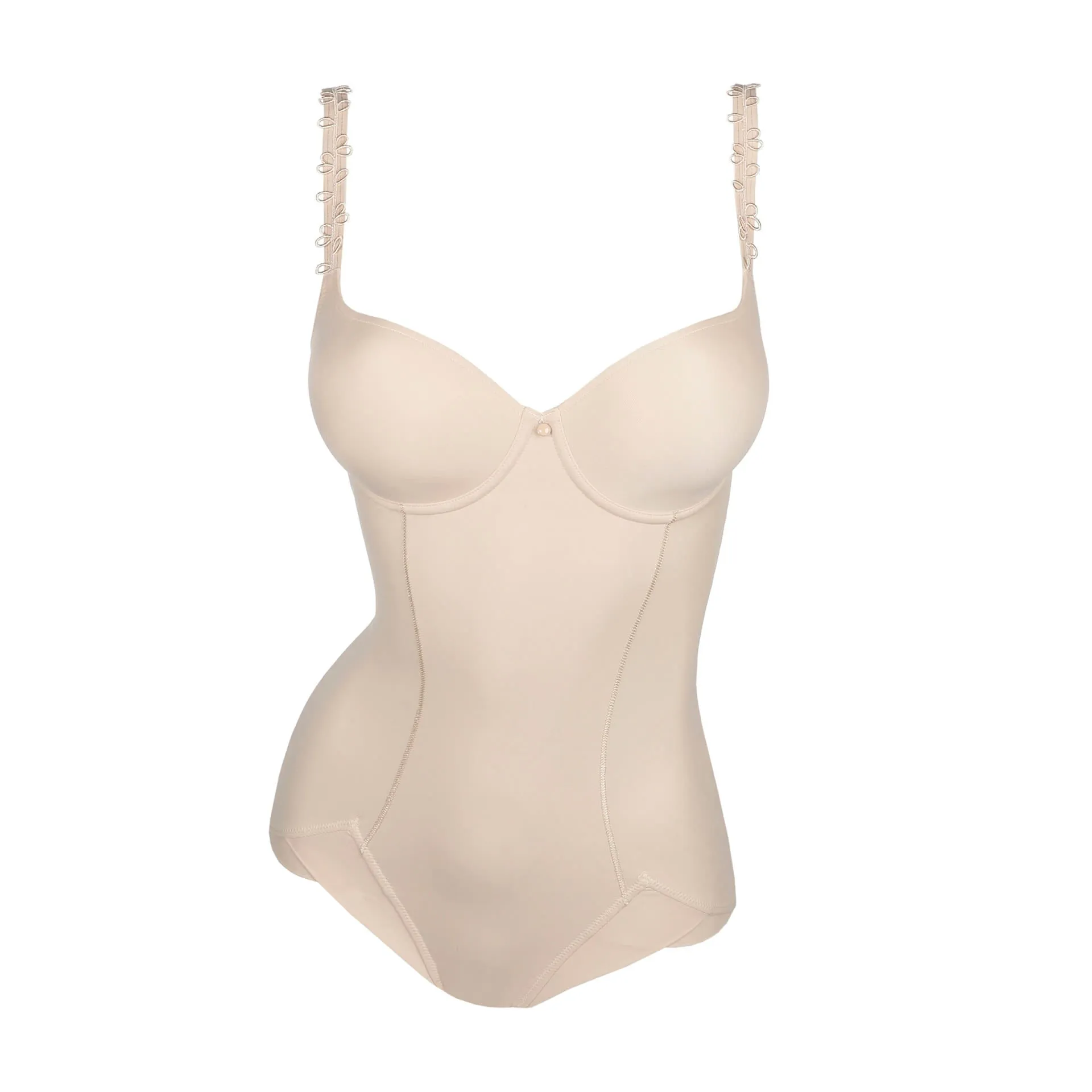 Prima Donna Shapewear Body - Perle- Charcoal , Caffé Latte