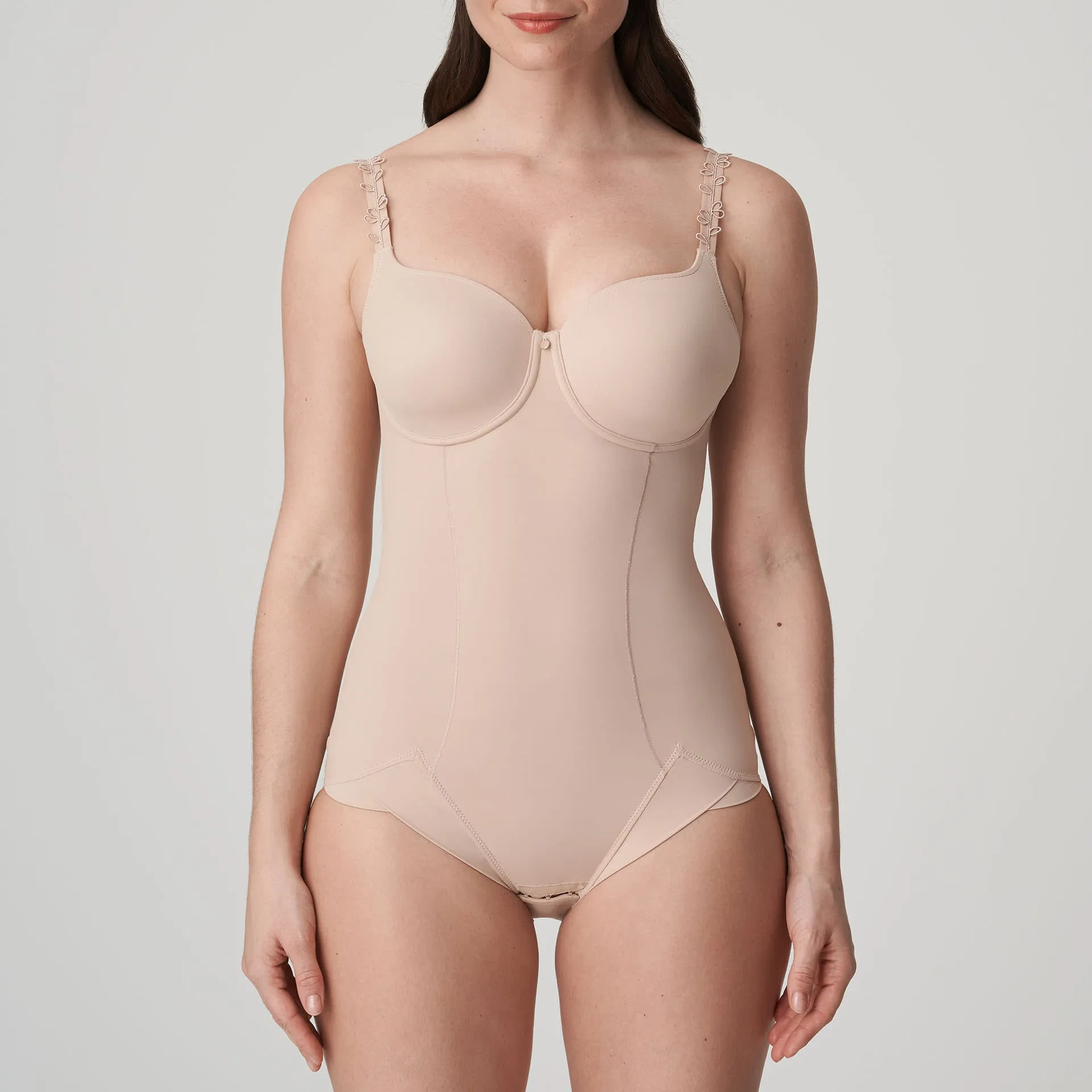 Prima Donna Shapewear Body - Perle- Charcoal , Caffé Latte