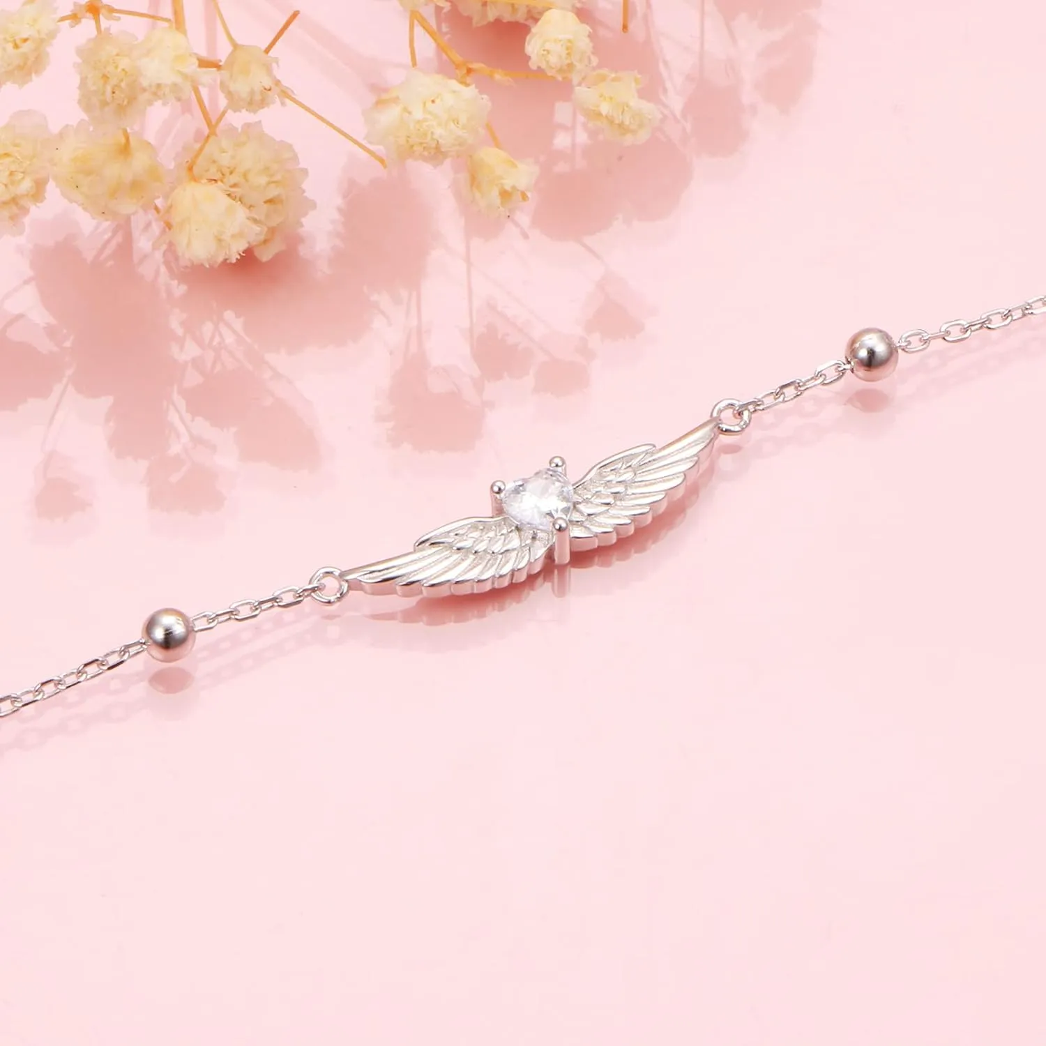 S925 Sterling Silver Anklets Adjustable Beach Foot Ankle Bracelet Jewelry Gifts For Women Girls