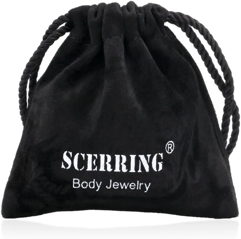 SCERRING 18-36PCS 16G Stainless Steel Eyebrow Tragus Helix Rook Daith Earrings Tongue Nipple Belly Lip Ring Barbell Body Piercing Jewelry 6-16mm