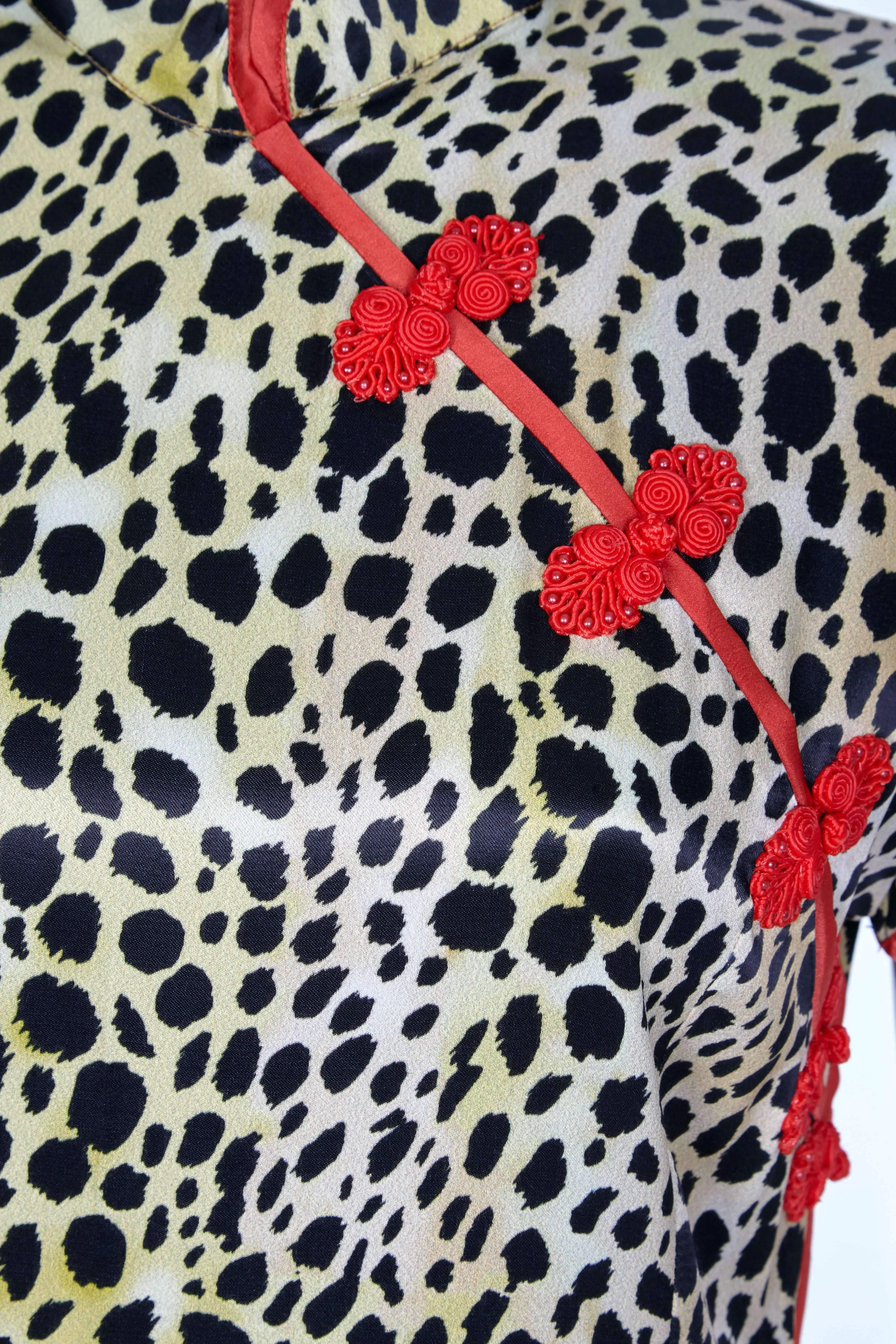 Suki Leopard  Long Dress