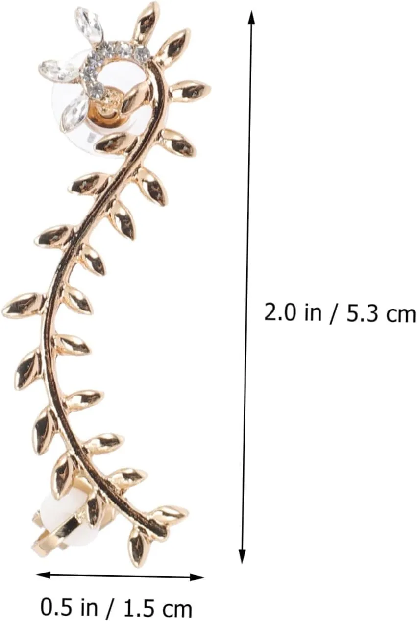 Willow Ear Clip Helix Earring Mens Earrings Earring for Women Spiral Earrings Men Earring Earrings for
