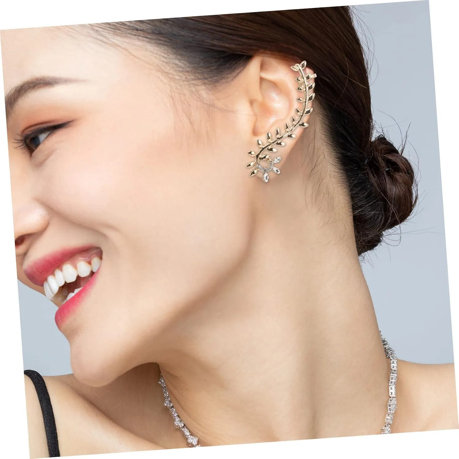 Willow Ear Clip Helix Earring Mens Earrings Earring for Women Spiral Earrings Men Earring Earrings for